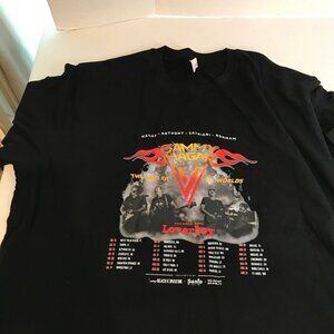 SAMMY HAGAR/LOVERBOY TOUR SHIRT SIZE 2X NEW